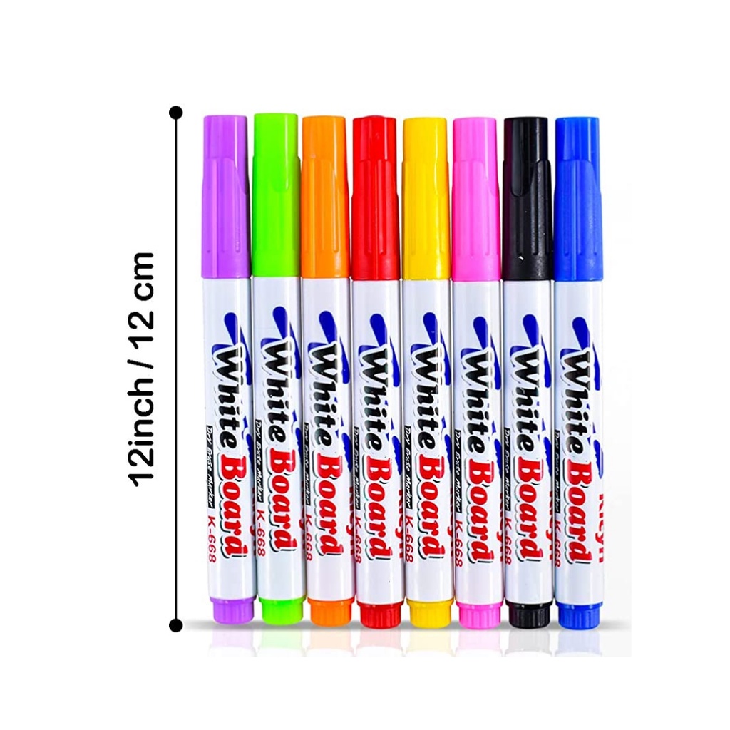 Spidol Ajaib Air Warna Warni - Spidol Air Apung - Magic Marker White Board