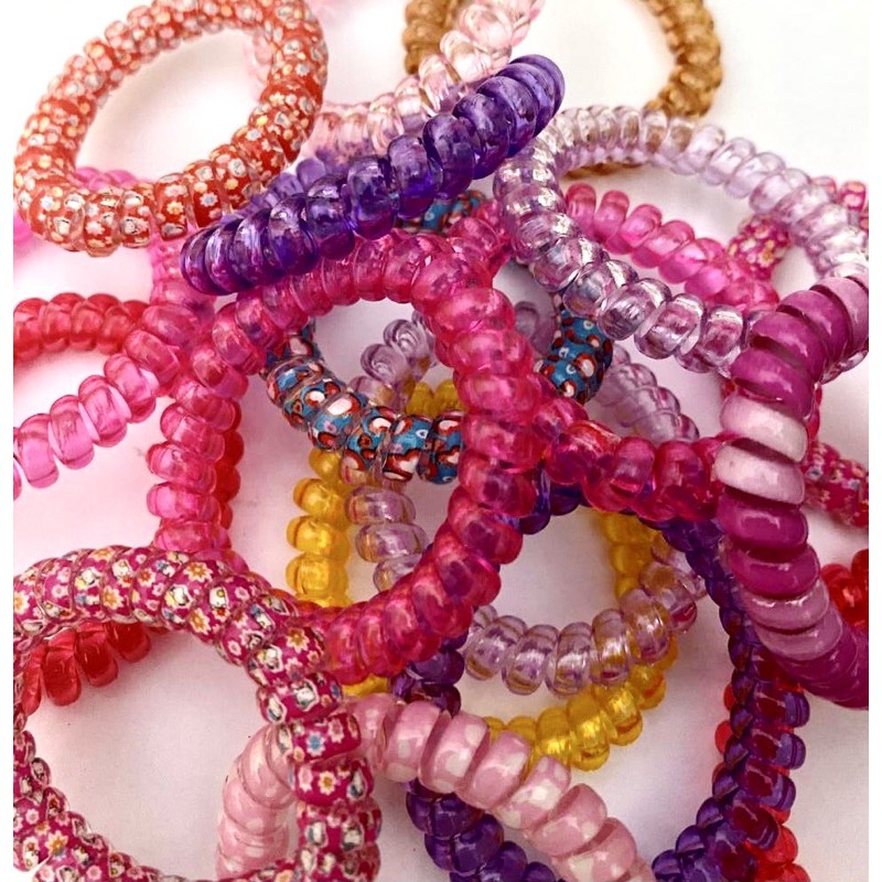 ikat rambut Karet besar / Kunciran SPIRAL / Kunciran Spiral Besar
