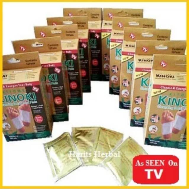 KINOKI GOLD / KOYO KAKI HERBAL / KINOKI EMAS 1 BOX = 10 PCS