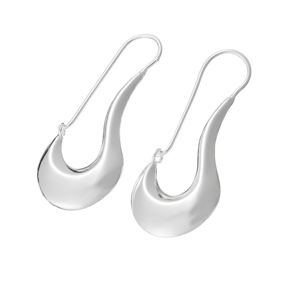 Anting Tusuk Gantung Wanita Desain Cincin Hias Kristal Untuk Pestahadiah
