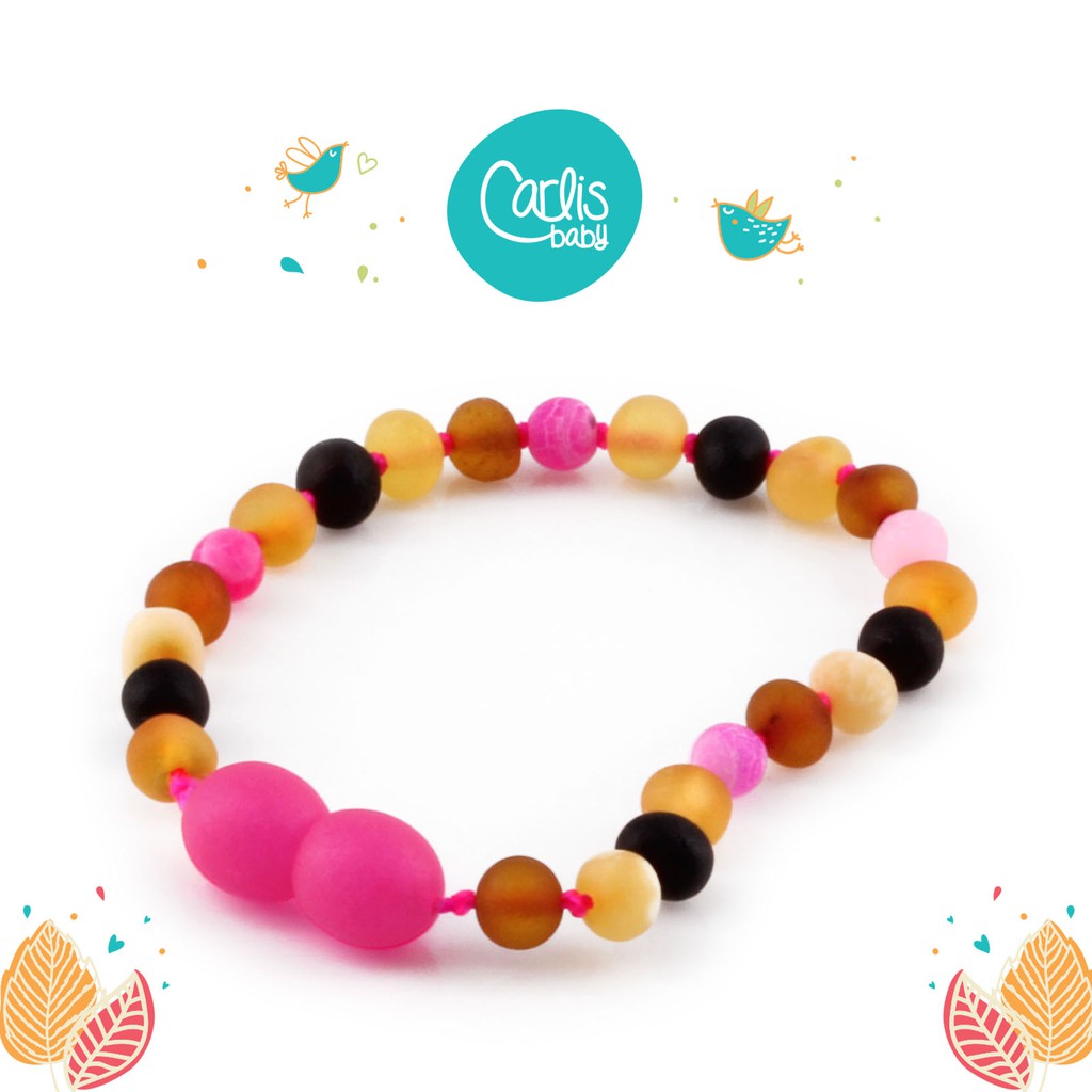 AGL41 Gelang Amber Tumbuh Gigi Bayi By Carlis Baby