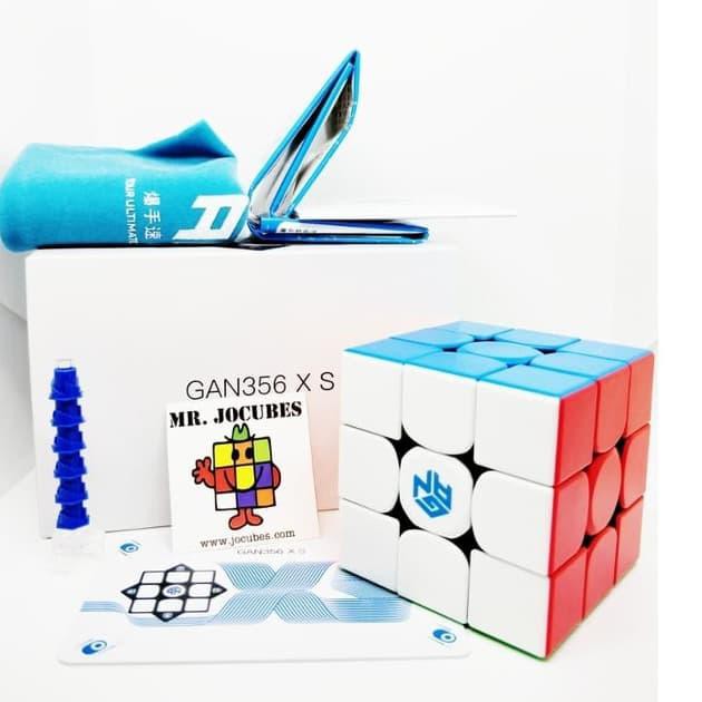 (҂ ͡❛ ͜ʖ ͡❛)ᕤ Rubik 3x3 Gan 356 XS Magnetic Stickerless