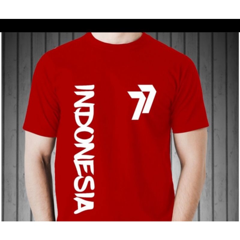 JEBER KAOS INDONESIA MERDEKA 77 TAHUN / BAJU HUT RI REPUBLIK INDONESIA