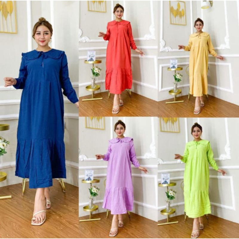 MIDI DRESS KOREA KEKINIAN/TUNIK SYAR'I