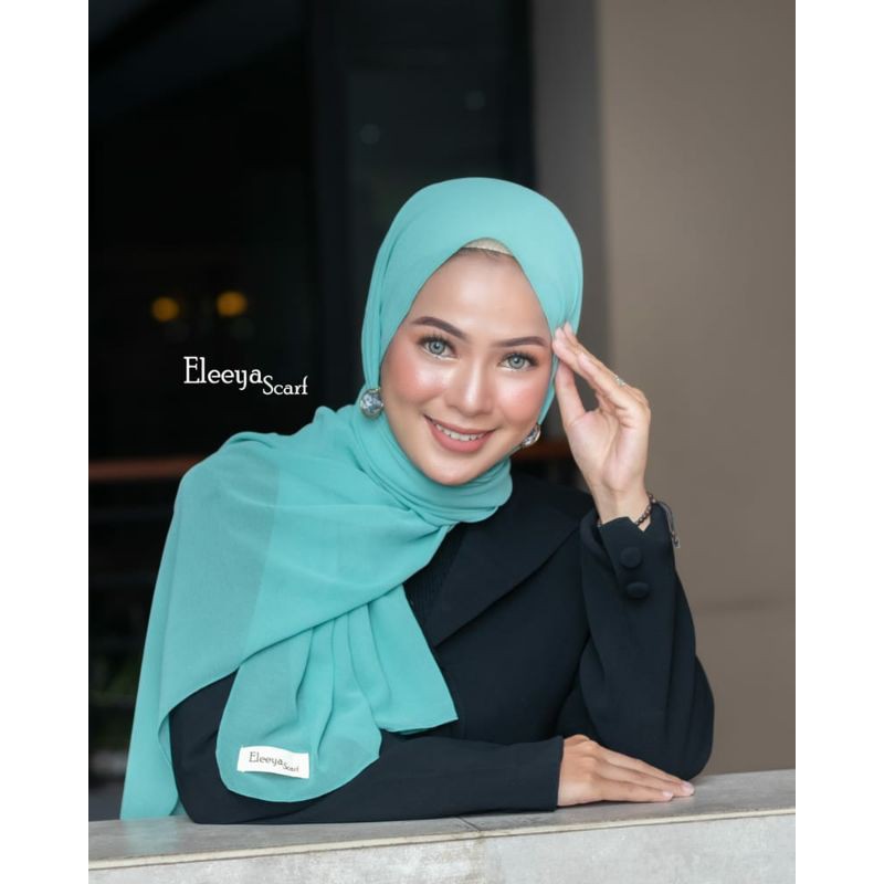 HIJAB PASHMINA POLOS || ELEEYA SCRAF