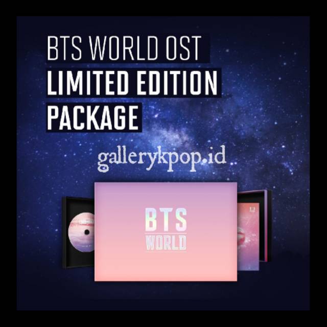 [READY POSTER] OST BTS WORLD LIMITED PACKAGE