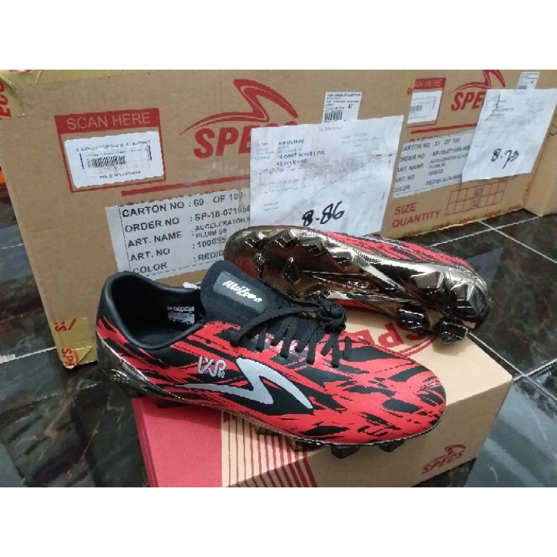 Sepatu bola specs illuzion pluim fg STOK LAMA