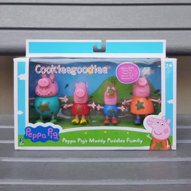 peppa pig muddy puddles figures