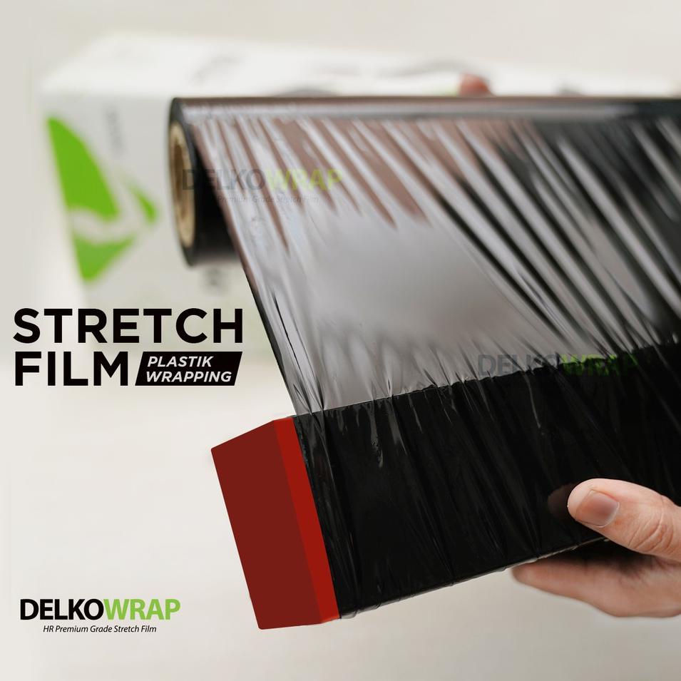 

۝ Plastic Wrap 50cm Stretch Film Plastik Wrapping DELKO WRAP /SATUAN ➫