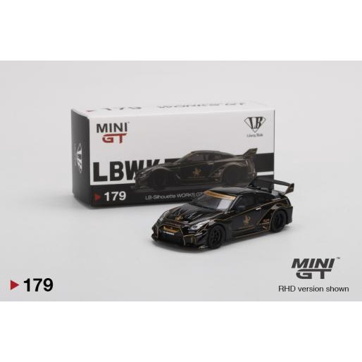 MINI GT 179 - LB-Silhouette WORKS GT NISSAN 35GT-RR Ver.1 JPS