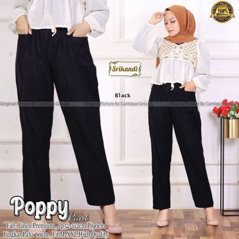 Poppy pants celana kantor cewek by srikandi