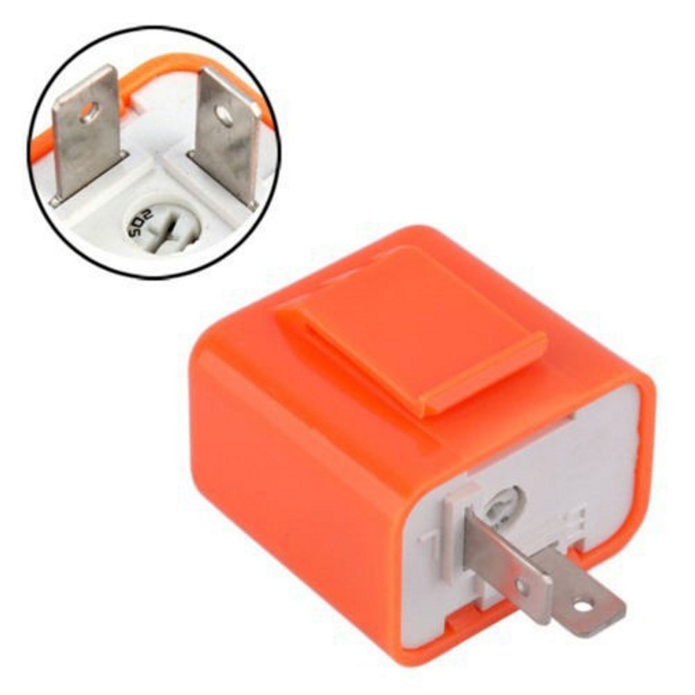 Flasher Orange Flaser Pengatur Kedip Lampu Motor Sen Sein Sign Led Relay Bisa Di Stel Setel-7