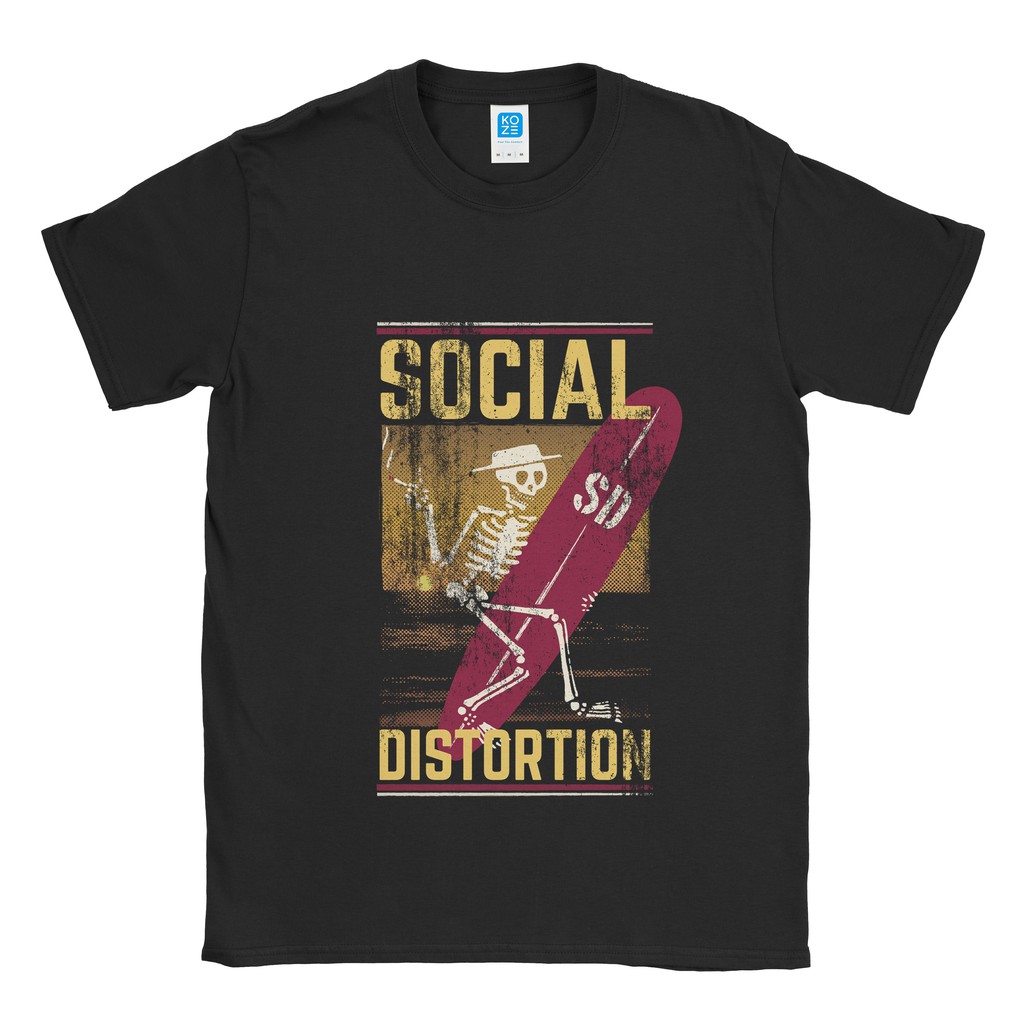 Baju Kaos Band Social Distortion 1979