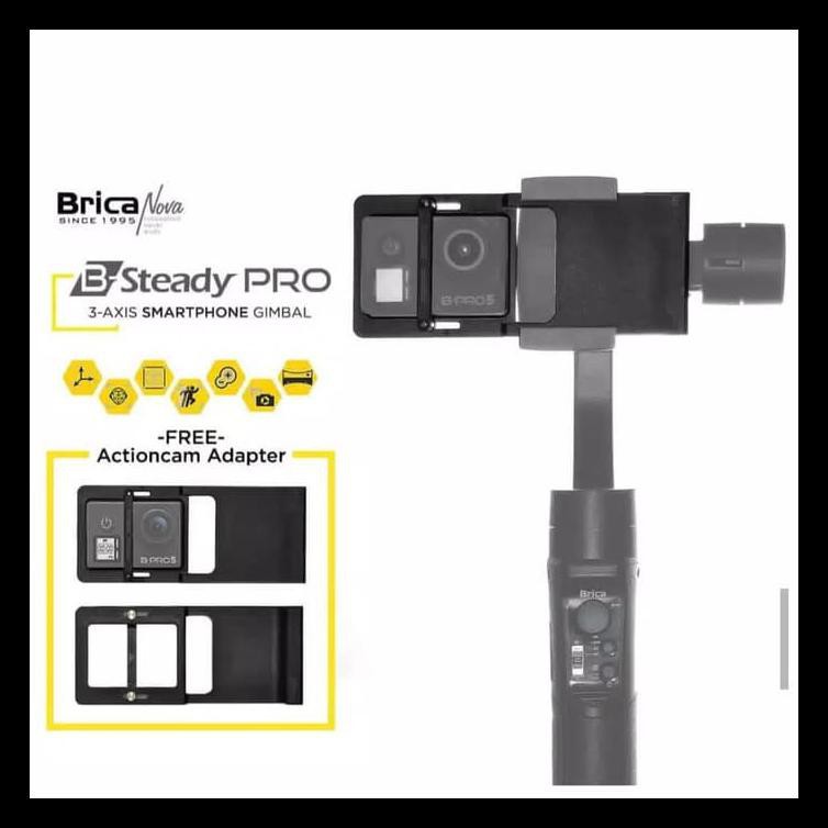 Brica B-Steady Pro - Gimbal 3-Axis Stabilizer