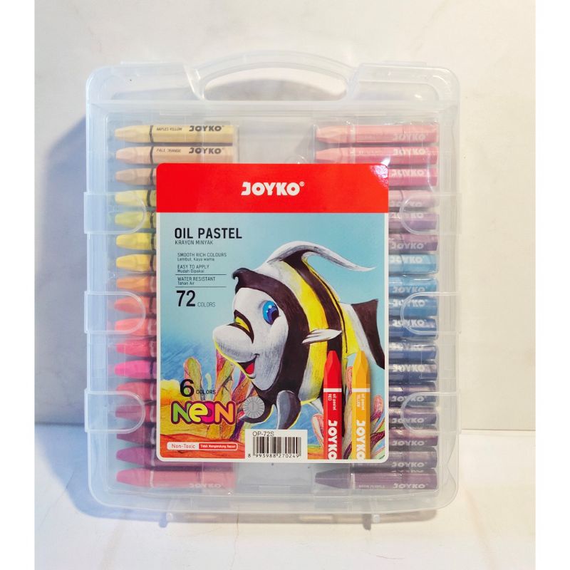 

crayon oil pastel titi joyko 72 warna