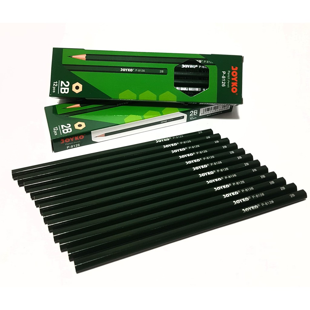 

Harga Grosir (1kotak /12pcs ) Pensil 2B JOYKO P-8126 / P-8127