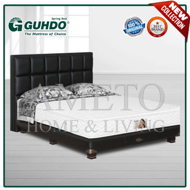 Paket Guhdo Springbed Standard Plush Top 180x200 Legacy Style Full Set