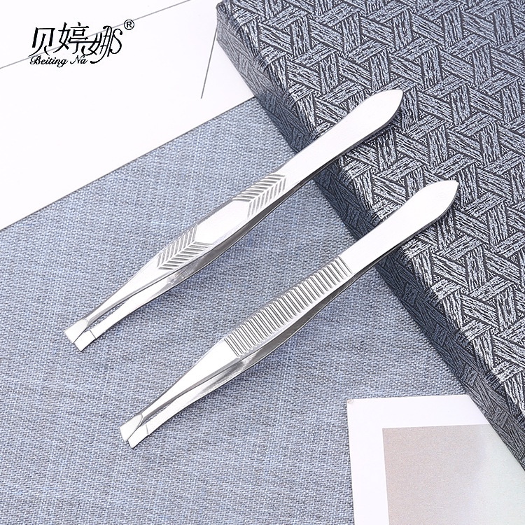 Stainless Steel Eyebrow Tweezers