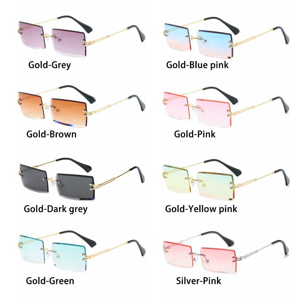 Lily Kacamata Fashion Musim Panas UV400 Summer Eyewear Square Sunglasses