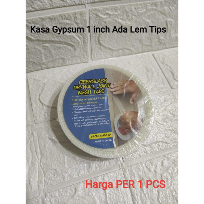 

Kasa Gypsum 1 Inch ada lem Tipis KD339