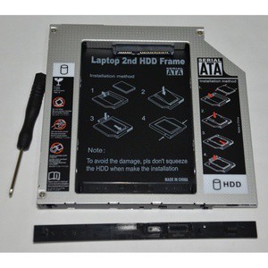 Second CADDY 12.7mm HDD/SSD 2,5&quot; SATA to SATA Adapter For Laptop