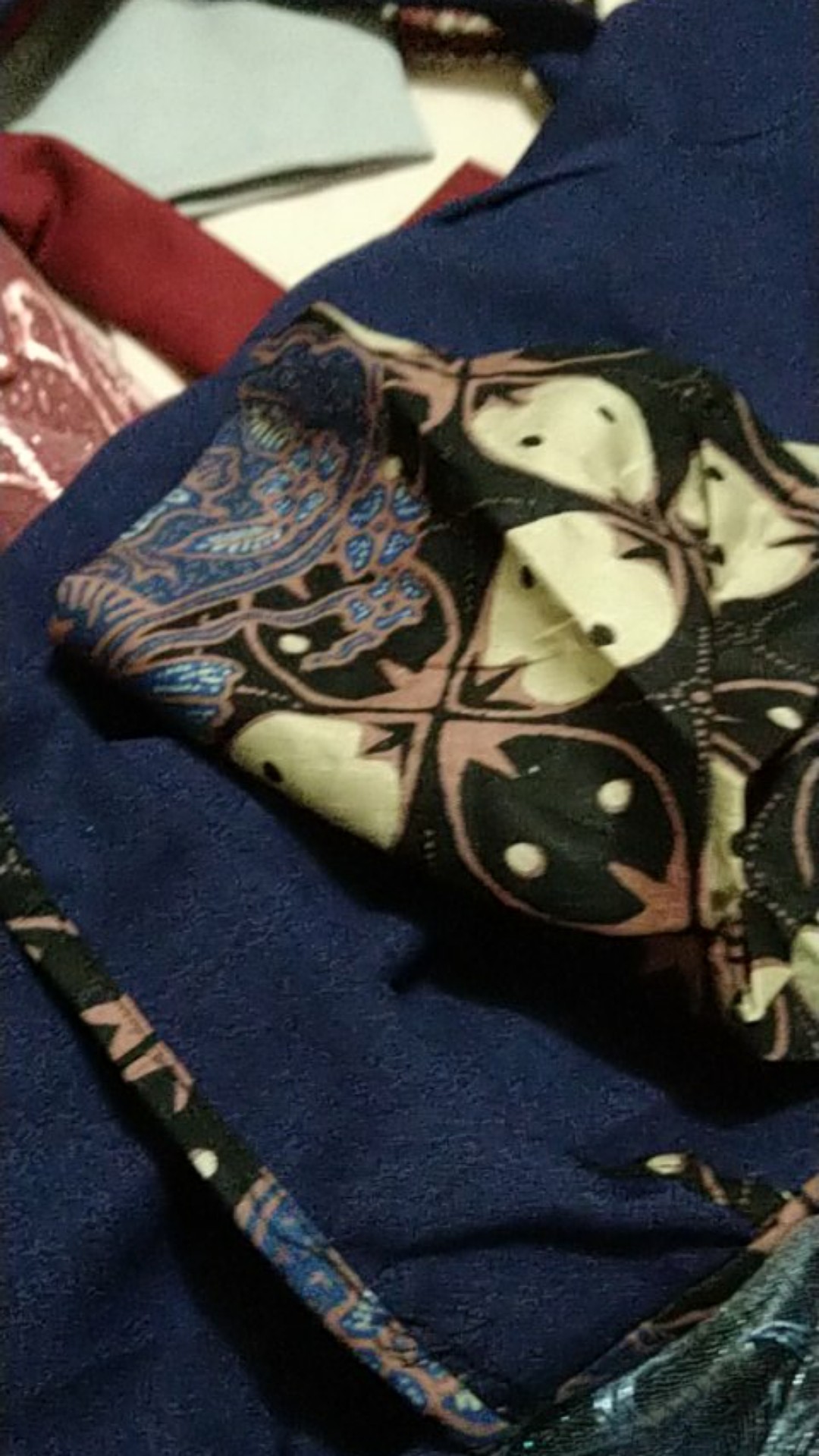 Terlaris Serut Genes Jelita Tunic Navbor Yelbor Whitbor Creambor Tunik Batik Modern Hrb030 Dolbi Dob