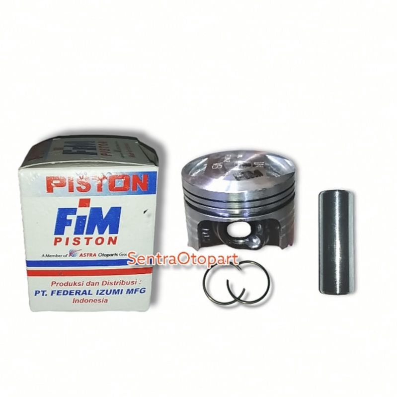 Piston seher kit beat scoopy spacy karbu injeksi stater kasar oversize 150 fim