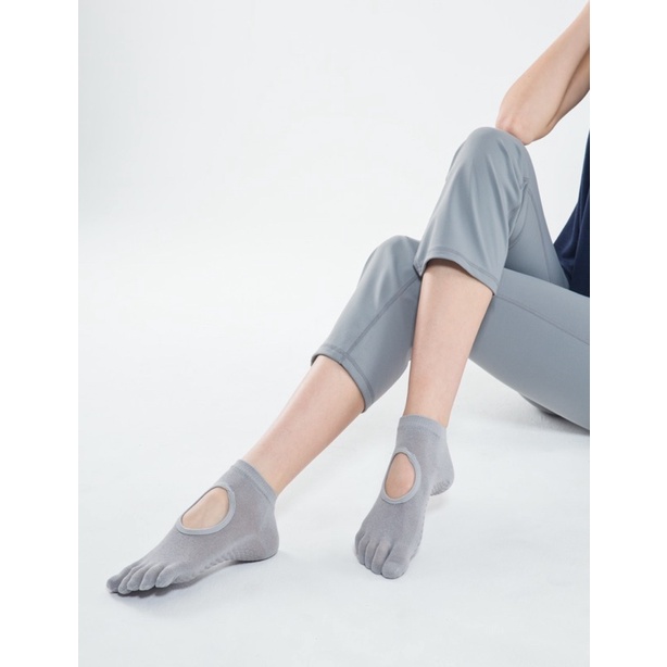 SKULLPIG Yoga Toe Sock Gray