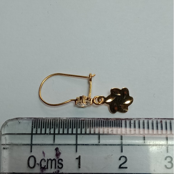 Anting Emas 17K - 0.7 gr Kadar 750 - 830