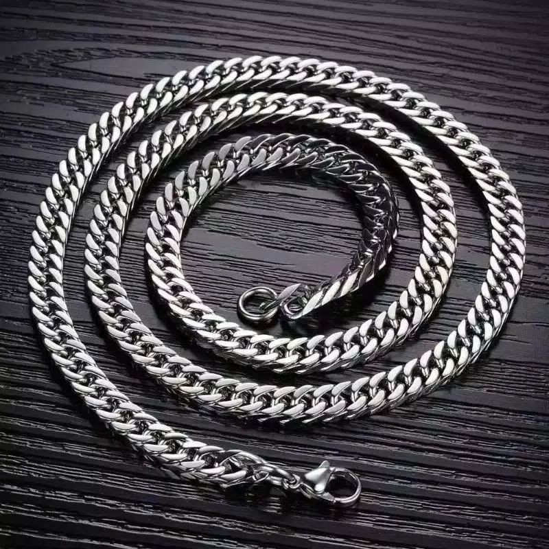 Kalung Rantai Padat Titanium Kalung Titanium