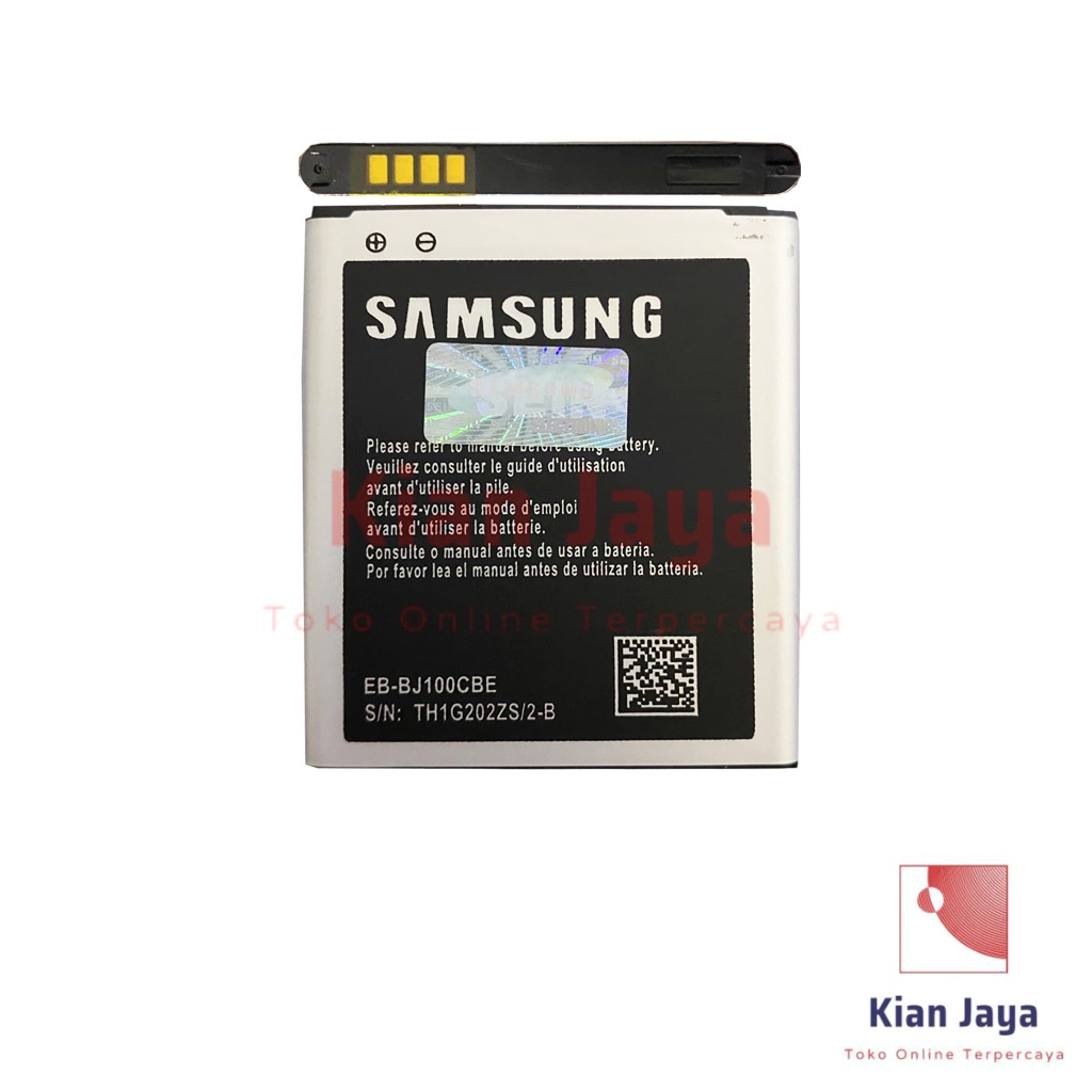 Baterai Samsung J1 2015 J100 Original OEM Batrai Batre Battery Hp EB-BJ100CBE Ori