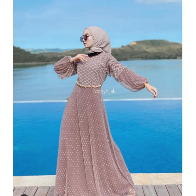 MAGNOLIA DRESS BY IVORY HIJAB ( PL)
