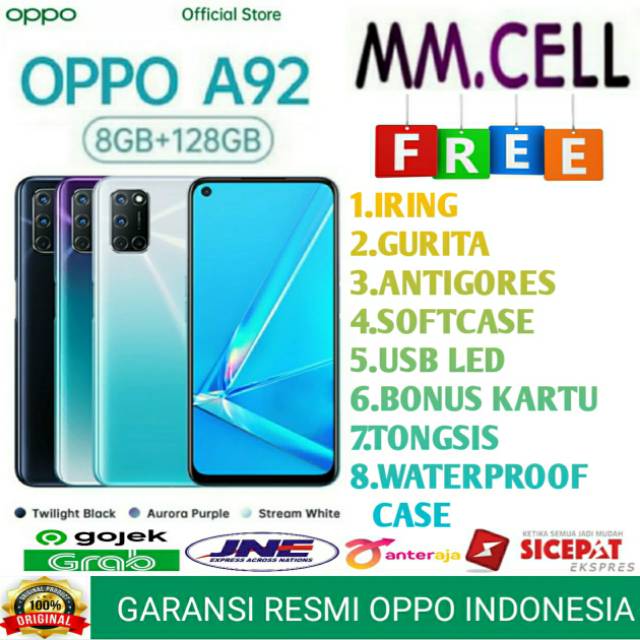 OPPO A92 RAM 8/128 GARANSI RESMI OPPO INDONESIA