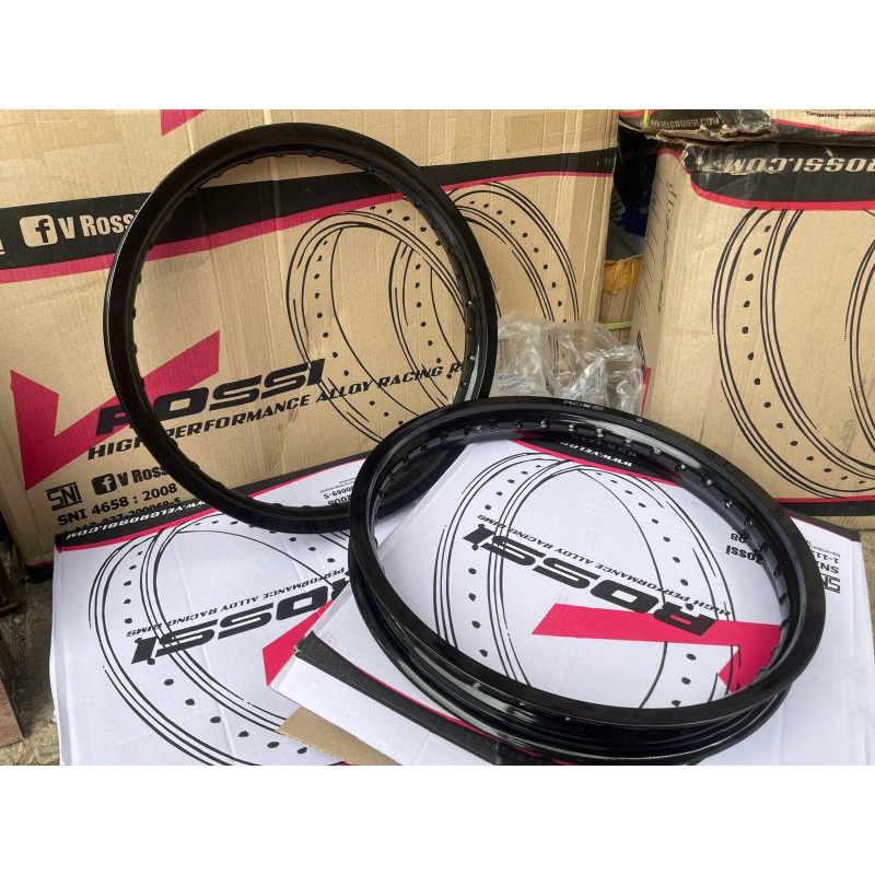 vrossi ring hitam glossy 2022