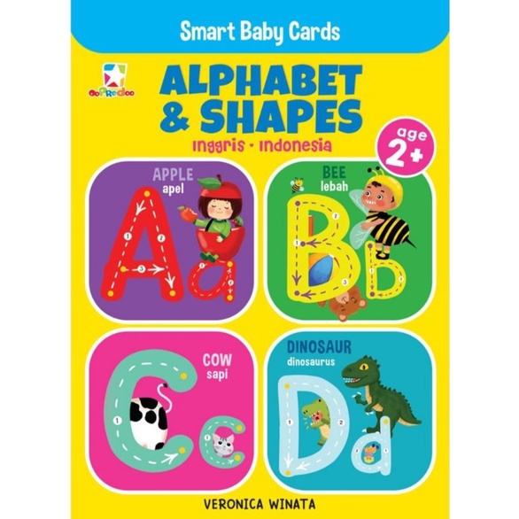 Opredo Smart Baby Cards: Alphabet & Shapes - Veronica Winata