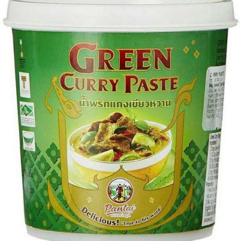 

Thailand Pantai Green Curry Paste 400g Bumbu Kari Hijau Thai