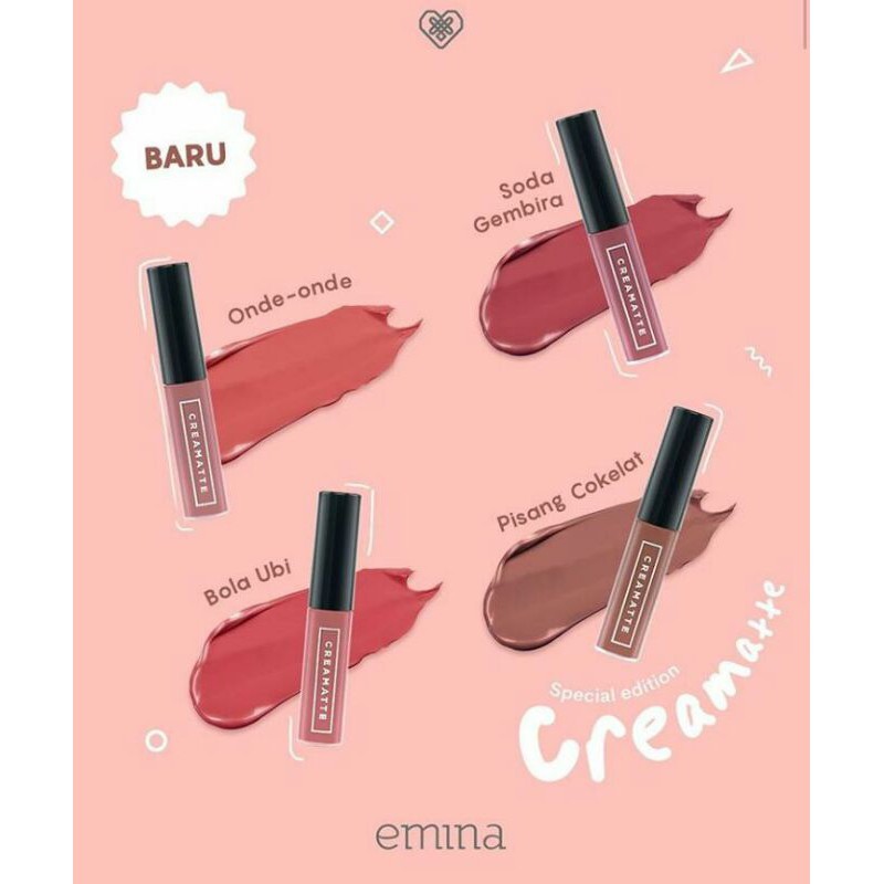 Emina Creamatte Lip Cream - Lipstick