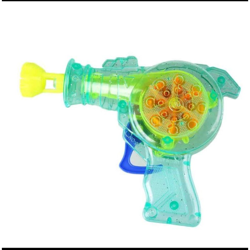 Aflaha Bubble - Bubble Gun Dan Refil Gelembung Sabun Electrik Manual /Tembakan Pistol Air