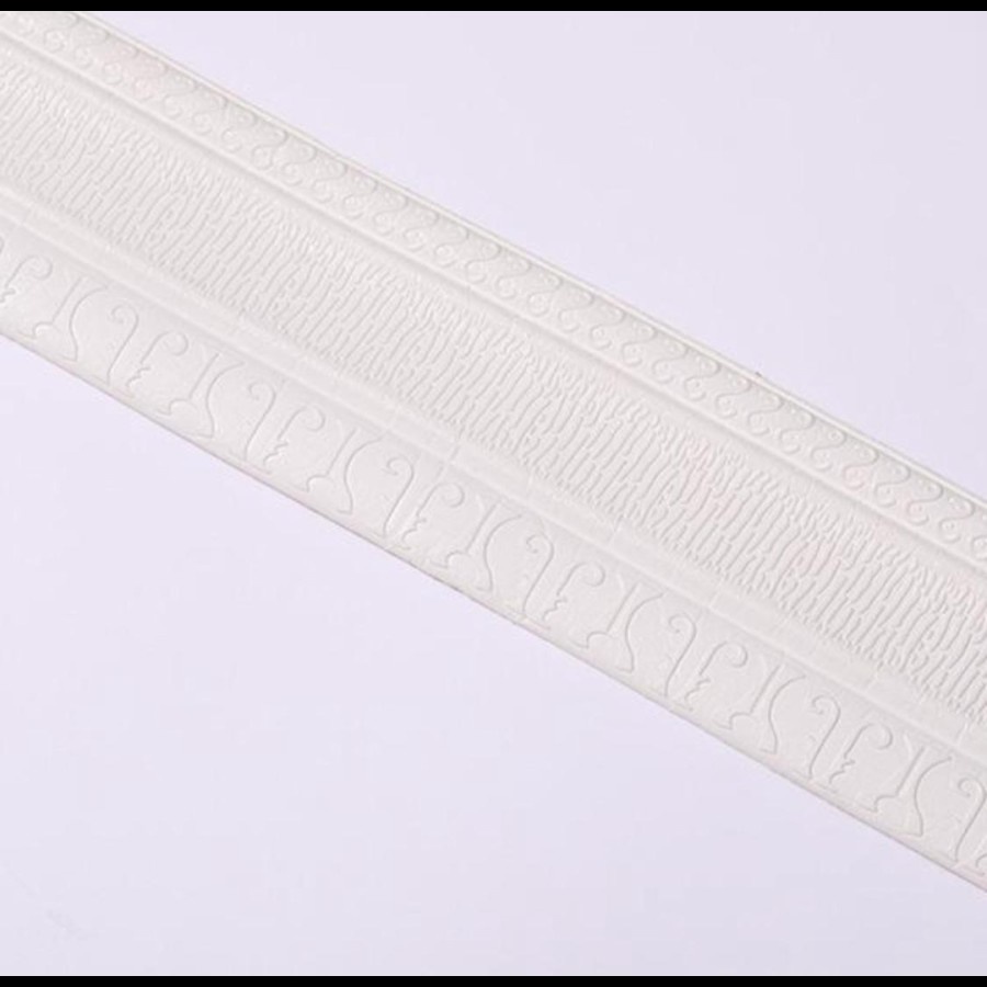 wallpaper foam 3d List / wall sticker list-PUTIH Y001