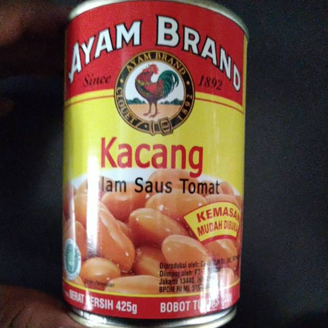 

Ayam brand baked beans original 425gr makanan kaleng kacang kaleng