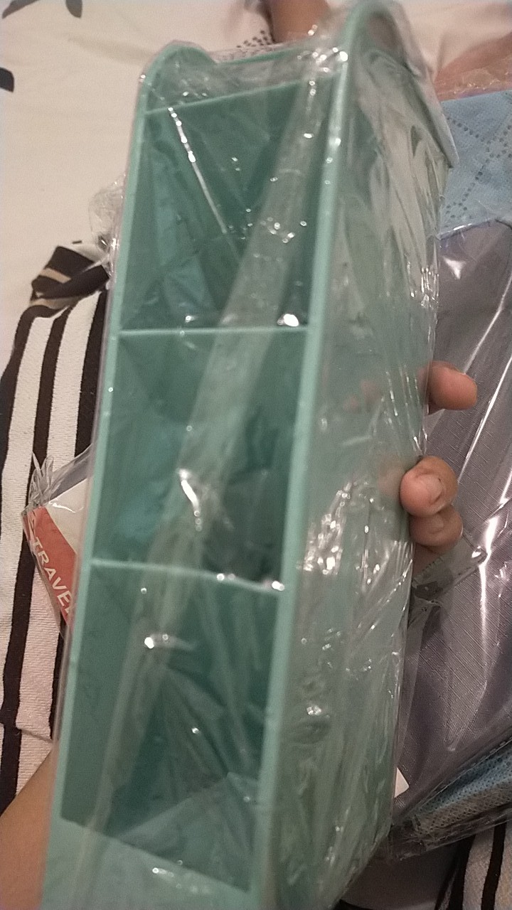 Rak Dapur 4 Sekat Alat Masak Kosmetik Organizer Drawer Serbaguna Warna Warni Rak Mini 4 Sekat Mini