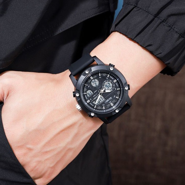 SKMEI 1757 Jam Tangan Pria Digital Anti Air 10 Bar WATCHKITE WKOS