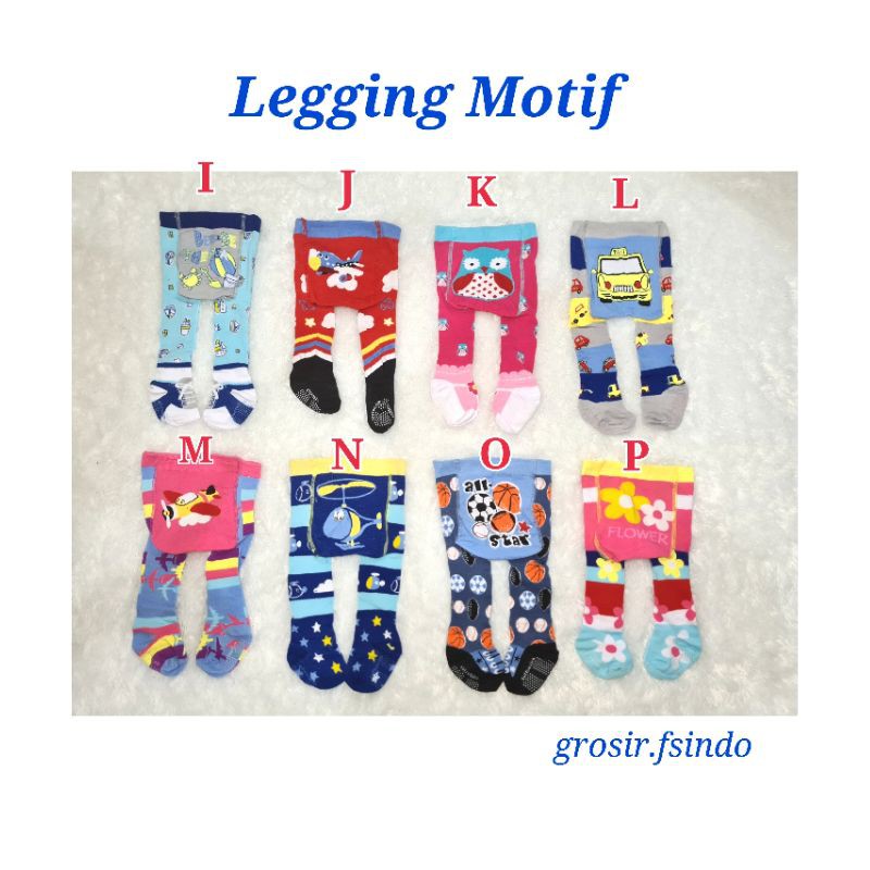 Legging Cotton Rich motif