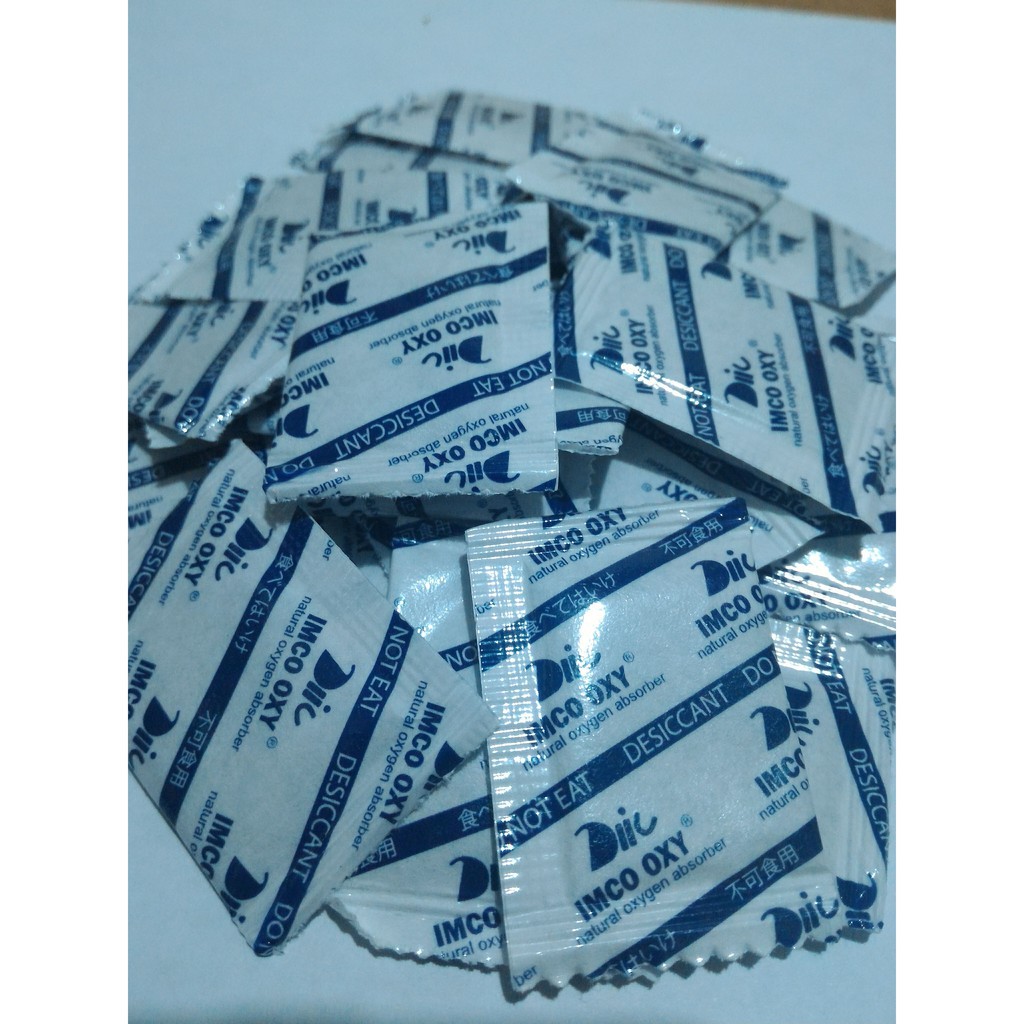 SILICA GEL Natural Alami Bungkus PLASTIK 1 Pcs Grosir Silica Sachet Silika Gel Silika Makanan Silica