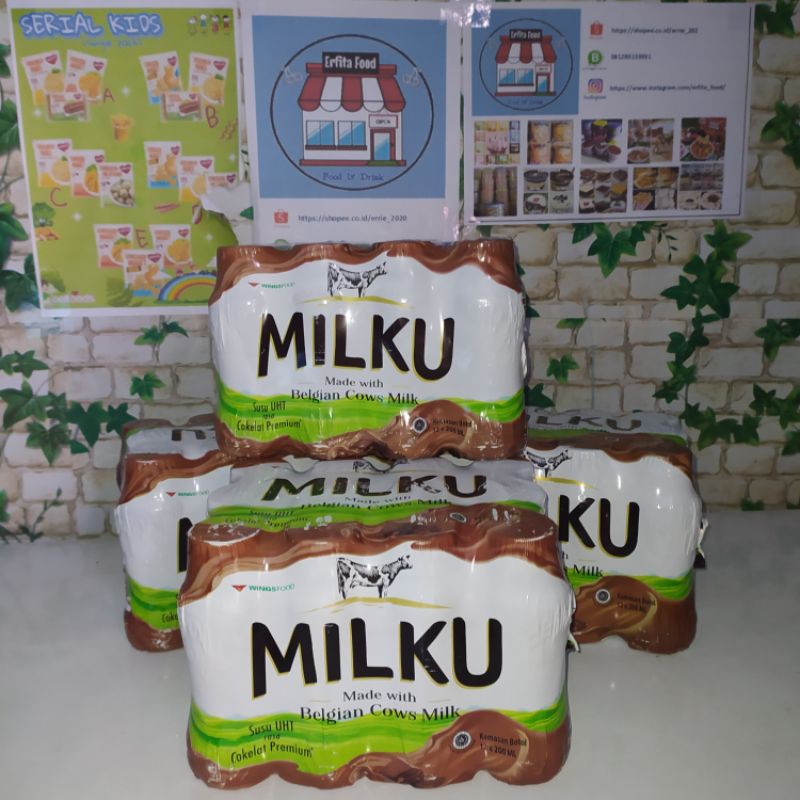 

MILKU SUSU UHT 12 BOTOL