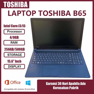 Toshiba B65 i5-6300 Laptop 8gb Ram 256/500gb second Ultrabook