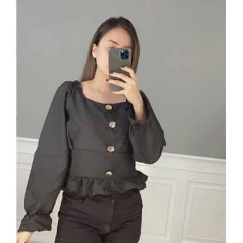 BLOUSE LONG SHARITA // ATASAN WANITA// FASHION MURAH