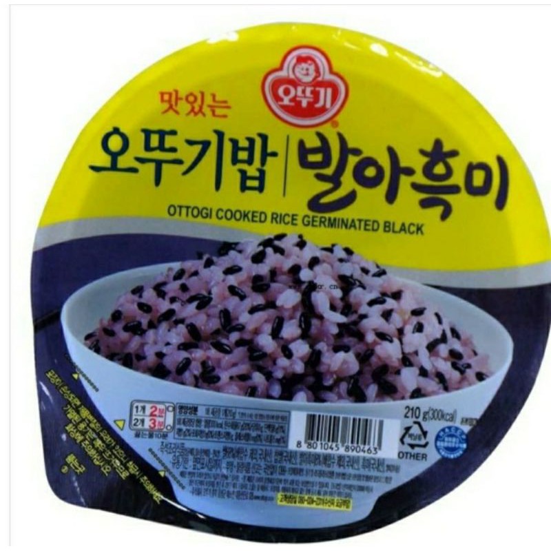 

Ottogi Cooked Rice Germinated Black 210 gram