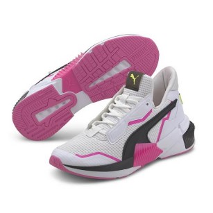 pink and black womens pumas