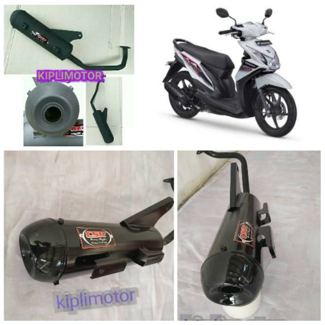 Knalpot Racing bobokan CSR Honda beat fi 2013